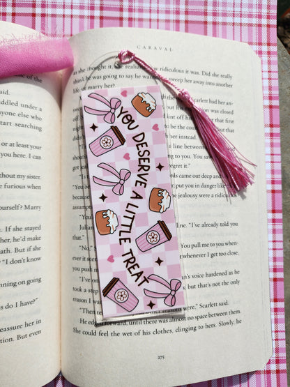 Coffee & Cinnamon Rolls Coffee Bookmark| Spring Honey Bear|Acrylic Bookmark| Bookish| Bookmark| Cute Bookmark| Book Lover Bookmark| Gifts for Book Lover| Books|Book Accessories|Bookish|