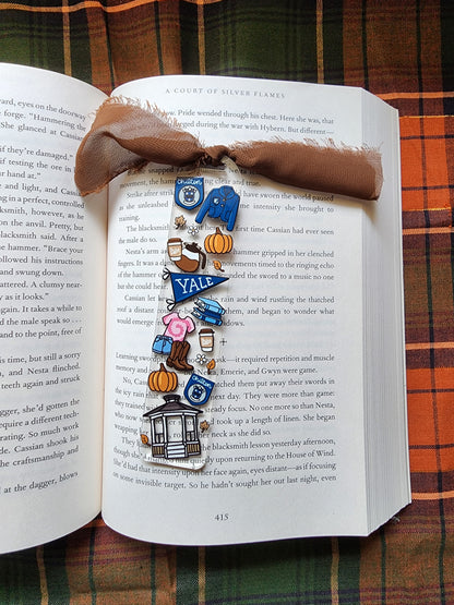 Gilmore Girls Autumn Acrylic Bookmark| Yale| Bookish| Bookmark| Cute Bookmark| Book Lover Bookmark| Gifts for Book Lover| Books|Book Accessories|Bookish|