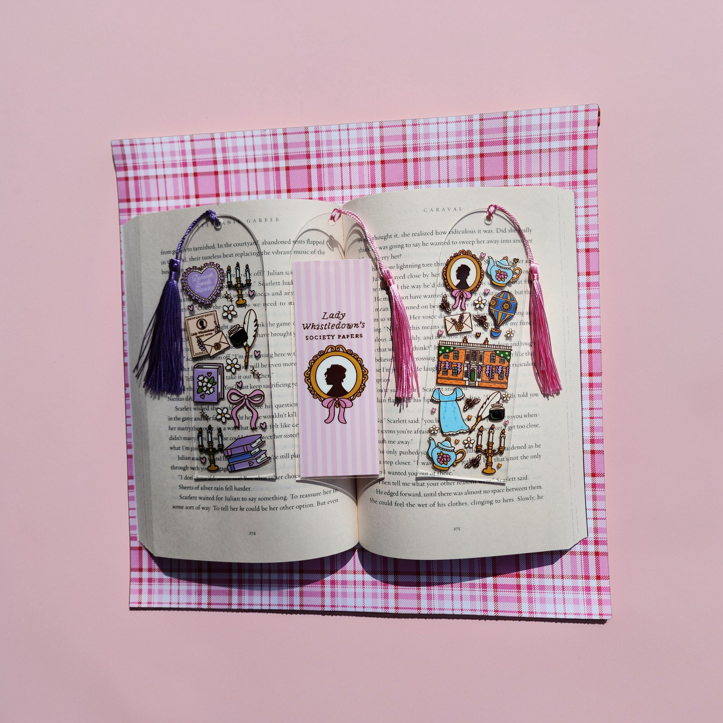 Bridgerton Bookmarks| Spring Honey Bear|Acrylic Bookmark| Bookish| Bookmark| Cute Bookmark| Book Lover Bookmark| Gifts for Book Lover| Books|Book Accessories|Bookish|