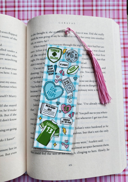 Boys of Tommen Bookmark| Spring Flowers|Acrylic Bookmark| Bookish| Bookmark| Cute Bookmark| Book Lover Bookmark| Gifts for Book Lover| Books|Book Accessories|Bookish|