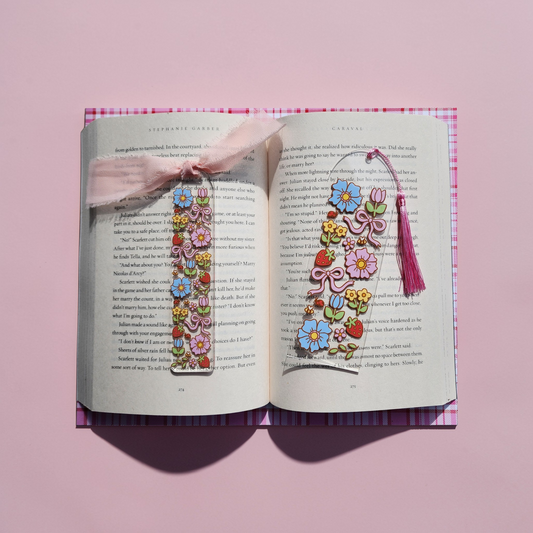 Spring Blossom Bookmarks| Spring Flowers|Acrylic Bookmark| Bookish| Bookmark| Cute Bookmark| Book Lover Bookmark| Gifts for Book Lover| Books|Book Accessories|Bookish|
